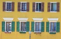 Facade windows Ã¢â¬â Gaios Ã¢â¬â Paxos Island - Greece